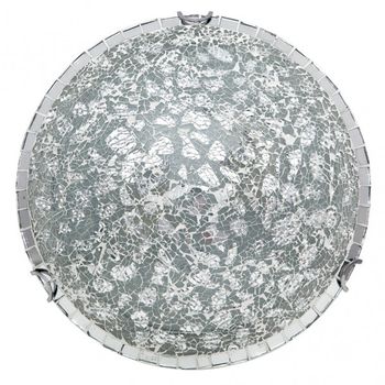 FABRILAMP Lampara Plafon de 3 luces modelo Tenor color Cromo Mosaico