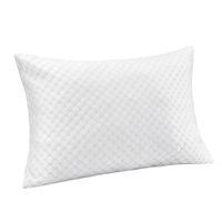 pack de 2 almohadas 40x80 cm para cama  almohadas rectangulares comodas y transpirables  relleno a elegir en microfibra o poliester  almohadas para dormir descanso cervical y uso diario