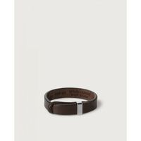 orciani pulseras bnb001 b - nobuckle bull in cuoio-testa di moro para hombre
