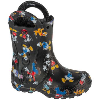 Crocs Botas de agua Mickey Friends Handle It Boot Kids para niña