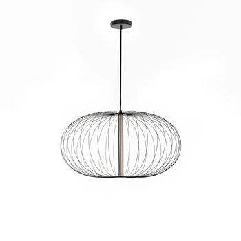 Mizar - Lámpara Colgante Led En Acero Negro