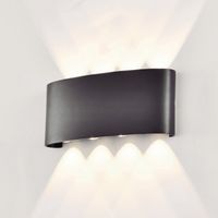 aplique de exterior led arcs 8w