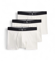 polo ralph lauren para hombre 714965507013 set 3 boxers clasicos de mezcla de algodon blanco l homewear