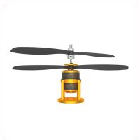 qx-motor qh2208 v2 1300kv 2-3s 3mm shaft coaxial dual propeller contra-rotating motor  30a esc para drones de carreras