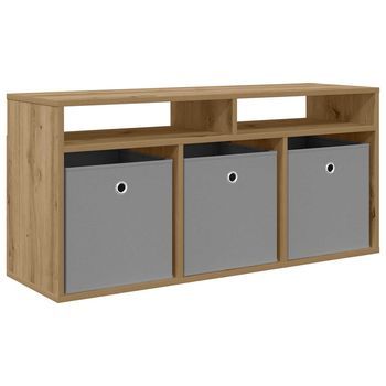 Mueble Bajo 102 X 32 X 48,5 Cm Roble Artisan Vidaxl