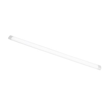 Pack 10 luminarias LED lineales plástico blanco 120 cm 36W 6000K
