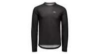 camiseta de manga larga poc motion air negra