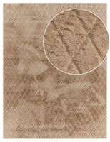 alfombra de piel arnia beige 120x160 cm