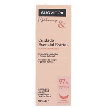 Suavinex Aceite Tacto Seco Cuidado Esencial Estrias 100 ml