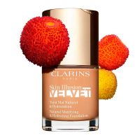 clarins bases maquillaje skin illusion velvet maquillaje serum acabado mate