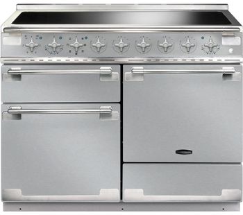 RANGEMASTER Elise 110 Electric Induction Range Cooker - Stainless Steel & Chrome, Stainless Steel