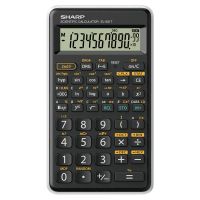 sharp el-501t calculadora cientifica 12 digitos blanca