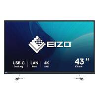 monitor eizo flexscan ev4340x-bk 425 ultrahd 4k 5 ms ips altavoces usb kvm