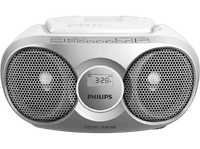 reproductor cd - philips az215s12 antena fm sintonizador digital plata