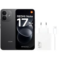 xiaomi redmi note 17 pro 5g 6gb 256gb 683 negro  cargador 67w