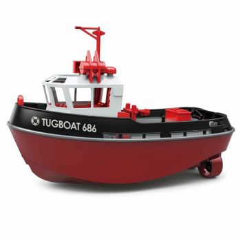 TY XIN 686 2.4G 1/72 Barco Rc Potente Doble Motor Inalámbrico Eléctrico Control Remoto Remolcador Modelo Juguetes para N