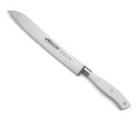 cuchillo panero acero inoxidable forjado nitrum 200 mm mango blanco