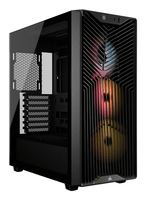 caja corsair 3200d rs argb mid-tower pc case rgb negro