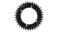 rotor round rings mtb bcd 100x4 plato redondo 10 11 12 velocidad negro