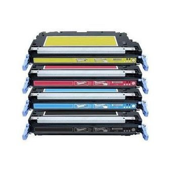 Compatible Multipack HP Colour LaserJet 3800dn Printer Toner Cartridges (4 Pack) -Q6470A