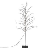 decoracion navidena arbol led blanco calido ip44 150cm ecd geramny