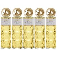 pack de 5 eau de parfum mujer saphir cool 200ml