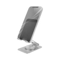 soporte mars gaming ma-rss aluminio plegable rotacion 360 gris plateado