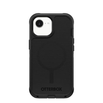 Funda para móvil OtterBox Defender Series Cover Silicona Negra para iPhone 17e/16e/15/14/13