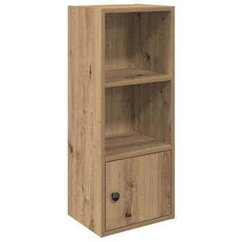 Estantería De Madera De Ingeniería Roble Artisan 31x24x77 Cm