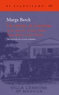 un verano en lesmona: con cartas de thomas mann marga berck y ka tia m