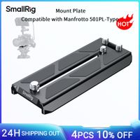 placa de montaje smallrig 501pl compatible con manfrotto tipo 501pl placa de montaje para camara cabezal fluido para tripode placa de liberacion rapida 6318