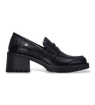 Xti para mujer. 14608401-NEGRO Mocasines 146084 negro (39), 5 a 8cm, Ninguno, Casual, Clásico