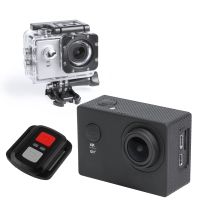 klack pro 4k camara deportiva de accion con mando negra