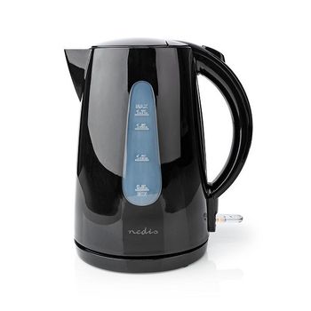 Nedis hervidor negro de 1,7 litros
