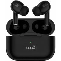 auriculares cool chester inalambricos bluetooth con cancelacion de ruido y microfono negro