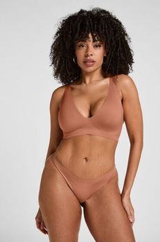 Hunkemöller Super Comfort Tanga Marrón