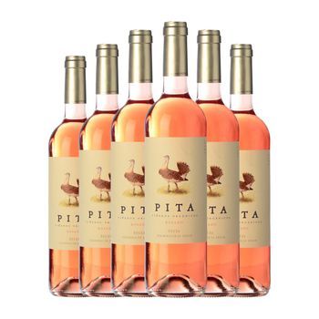 Dominio De Verderrubí Vino Rosado Pita Rosado Rueda 75 Cl 14% Vol. (pack De 6 Unidades)