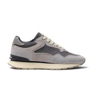 hoff para hombre 12602402 zapatillas city gris 41 plano cordones casual