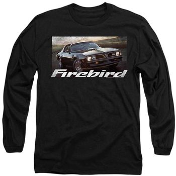 Pontiac Camiseta manga larga Firebird 76 para mujer