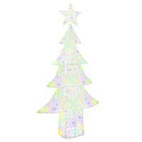 arbol de navidad  decoraciones de navidad con 240 led multicolor 180 cm acrilico