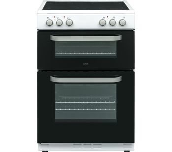 LOGIK LDOC60W17 Electric Cooker - White, Black