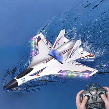 XIAXIU J11-Pro Mar Tierra Aire 520mm Envergadura 2.4GHz 6CH Equilibrio inteligente 3D Acrobacias EPP Avión RC de ala fij