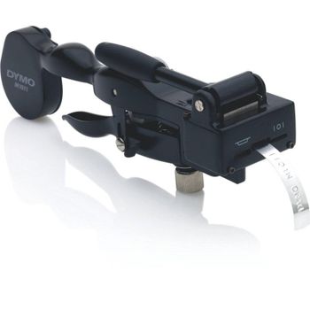 Rotuladora DYMO Rhino M1011 Térmica Directa Metal Fundido para Cinta Metálica y Vinilo 12mm Negra