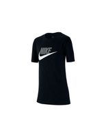 camiseta nike sportswear infantil black