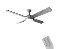 cecotec ventilador de techo con mando a distancia temporizador y luz led aero 570 60 w 132 cm de diametro
