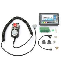 controlador offline de 4 ejes con parada de emergencia y kit rueda mano