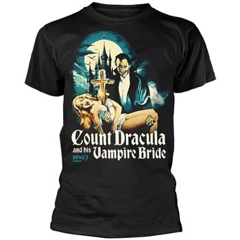 Plan 9 Camiseta Count Dracula And His Vampire Bride para mujer