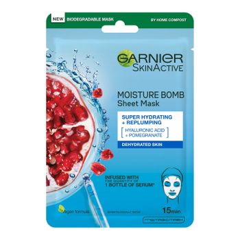 Garnier Moisture Bomb Pomegranate Hydrating Tissue Mask