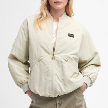Barbour International Mansell Shell Bomber Jacket - UK 14