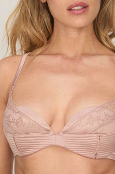 Hunkemöller Sujetador con aros preformado Brigitte Rosa